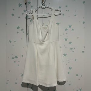 White “Black Halo” Dress